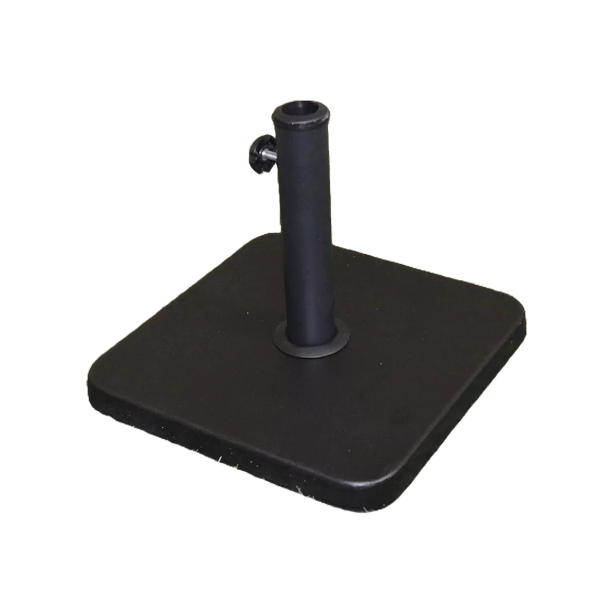 Square Parasol Base Heavy Duty - Black – image 1