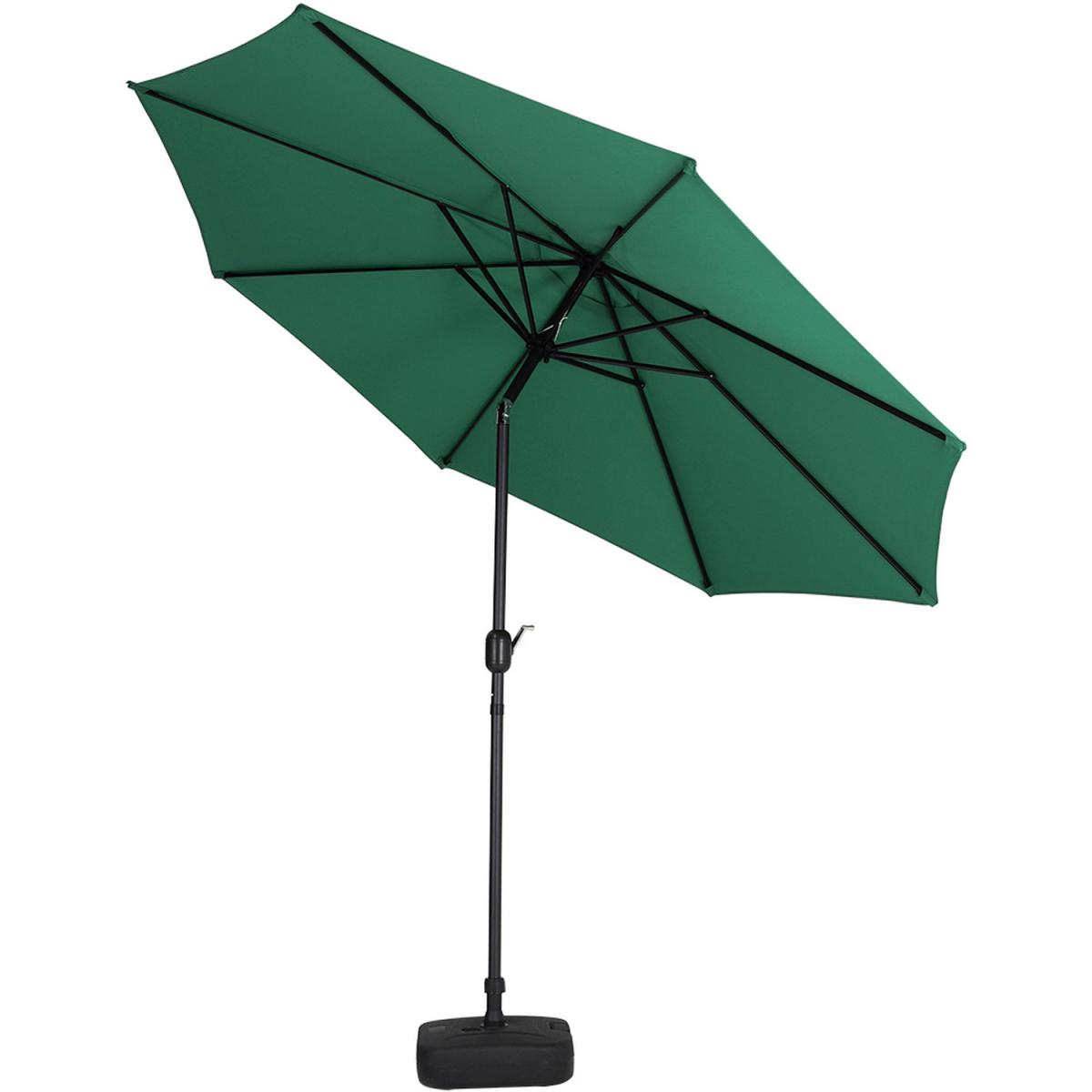 3M Traditional Parasol with Square Plastic Base - Dark Grey – image 6