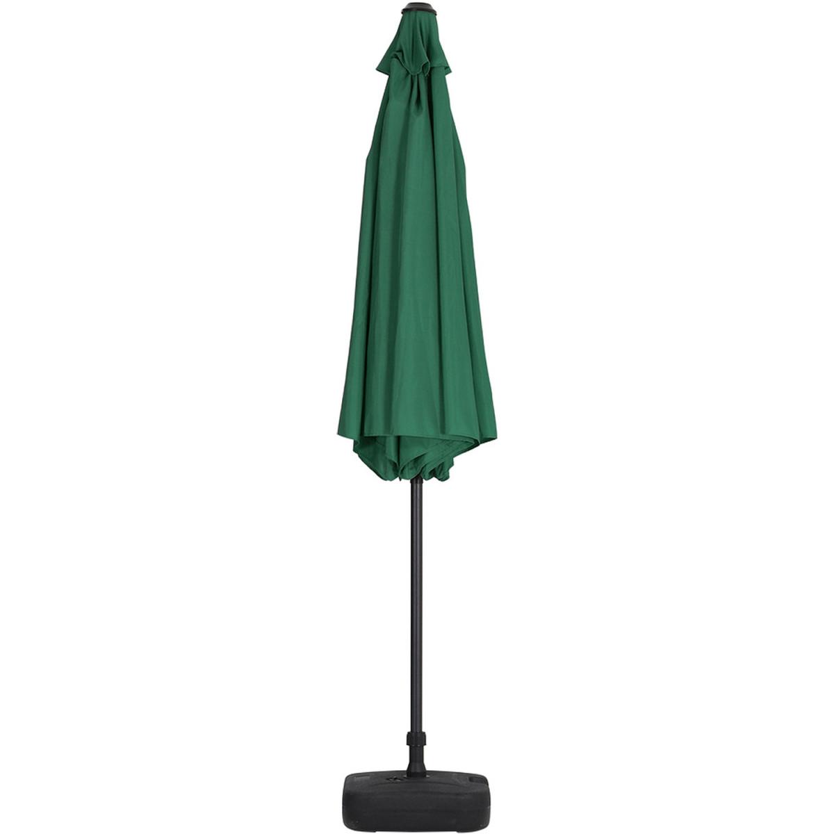 3M Traditional Parasol with Square Plastic Base - Dark Grey – image 9