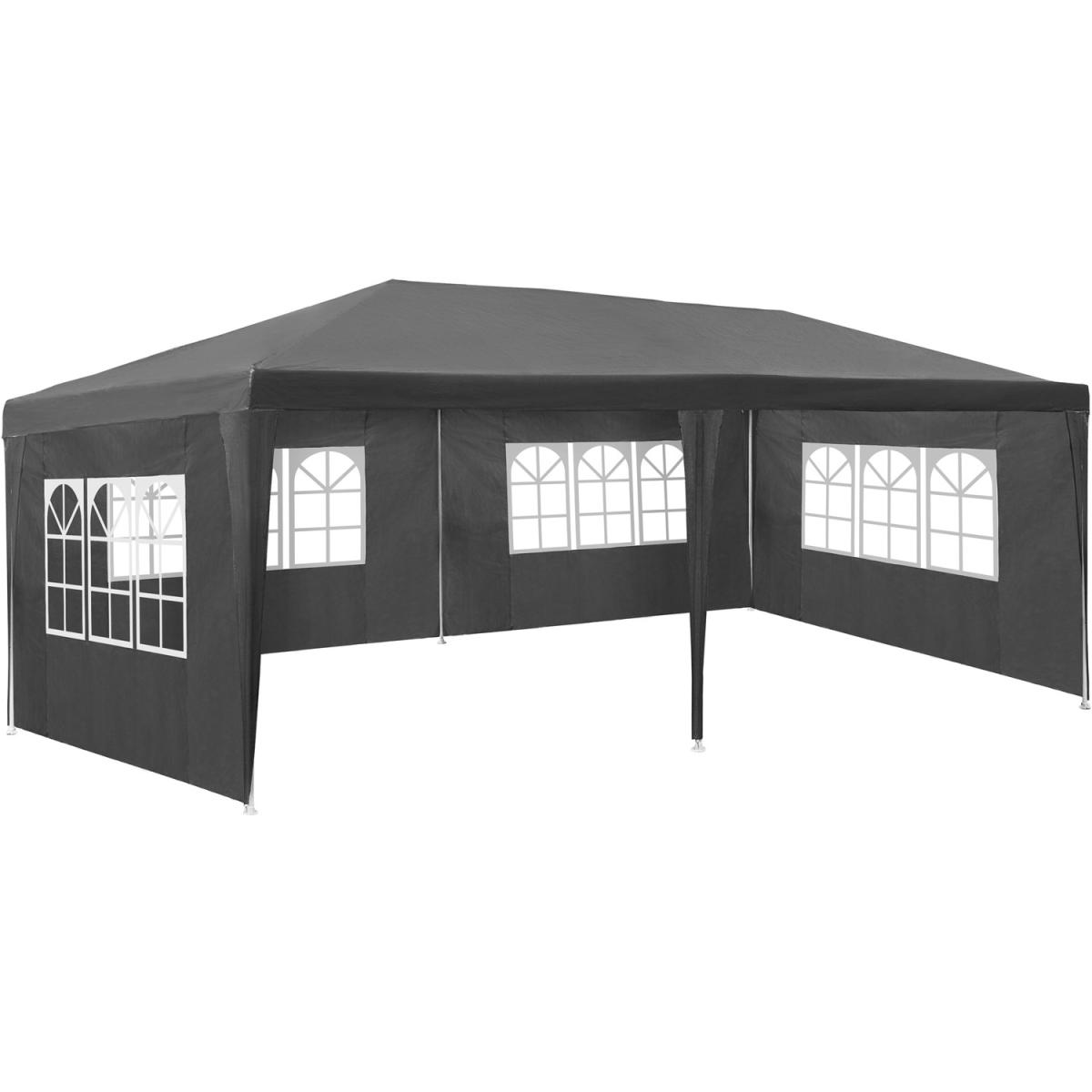 Gazebo 6x3m With 5 Side Panels - Grey – image 4