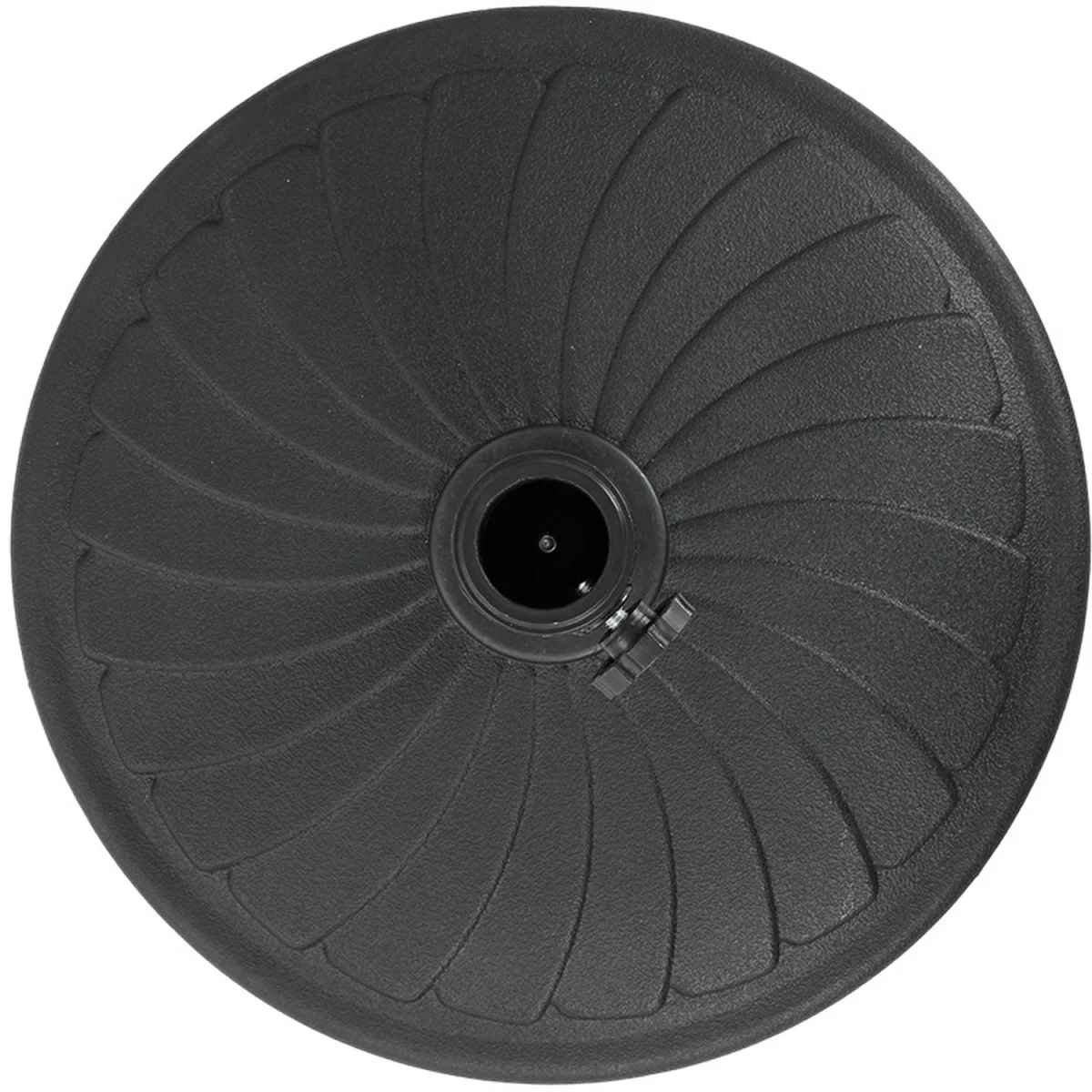 Lifeideas Concrete Filled Parasol Base Style C - Black – image 2