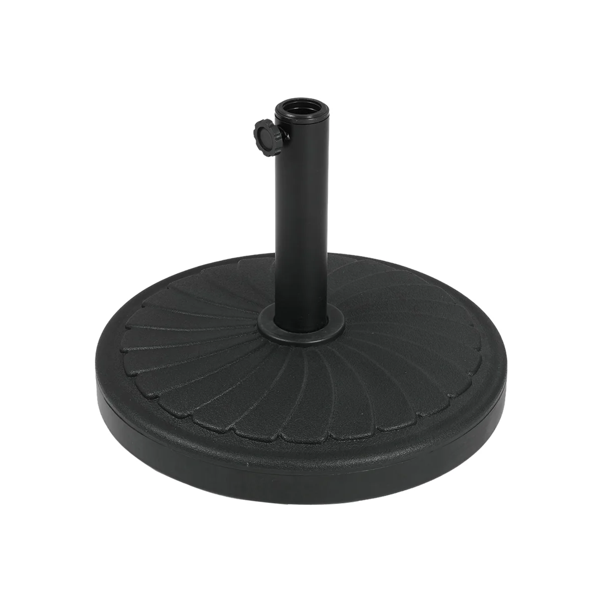 Lifeideas Concrete Filled Parasol Base Style C - Black – image 1