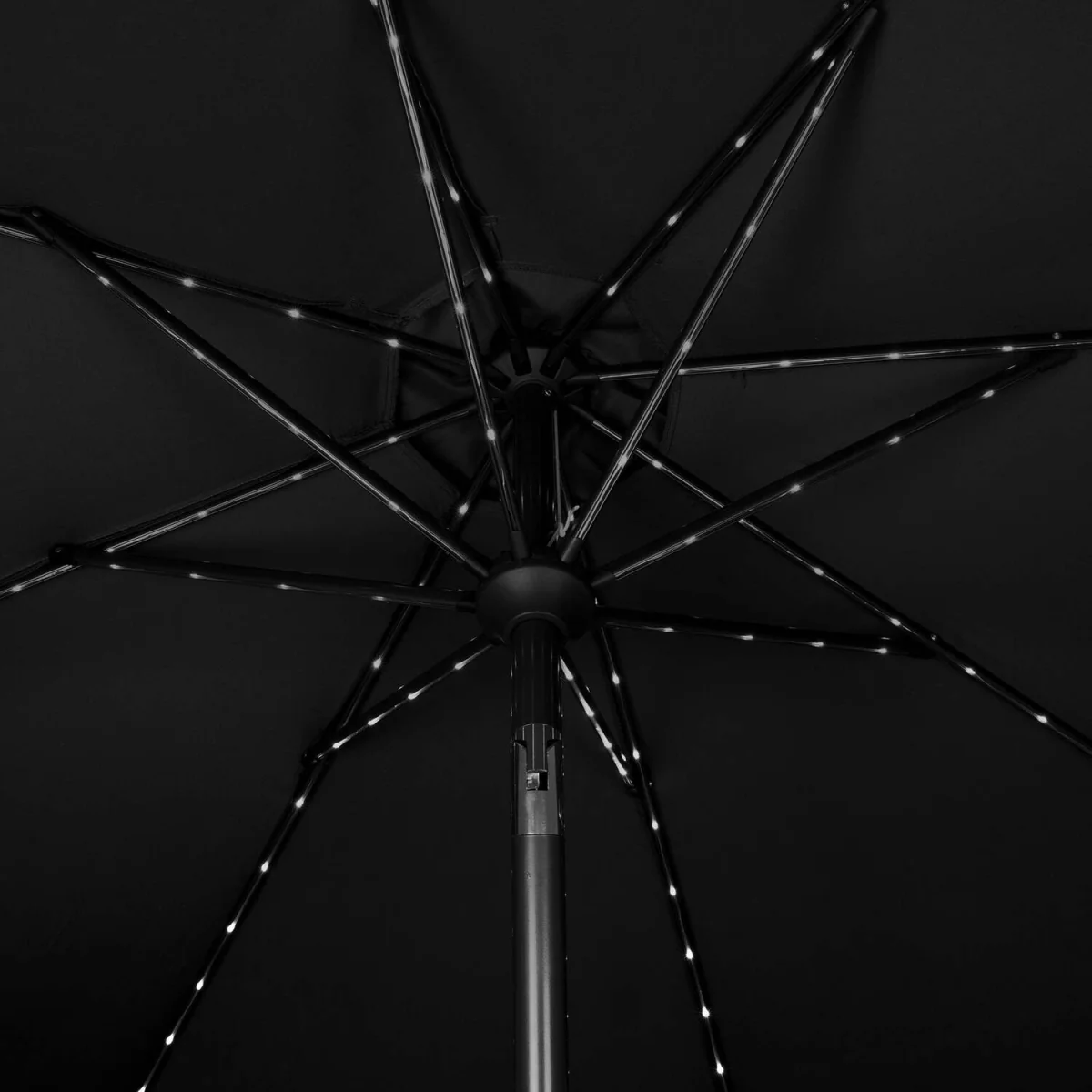LED Tilt Parasol 2.7m - Grey – image 23