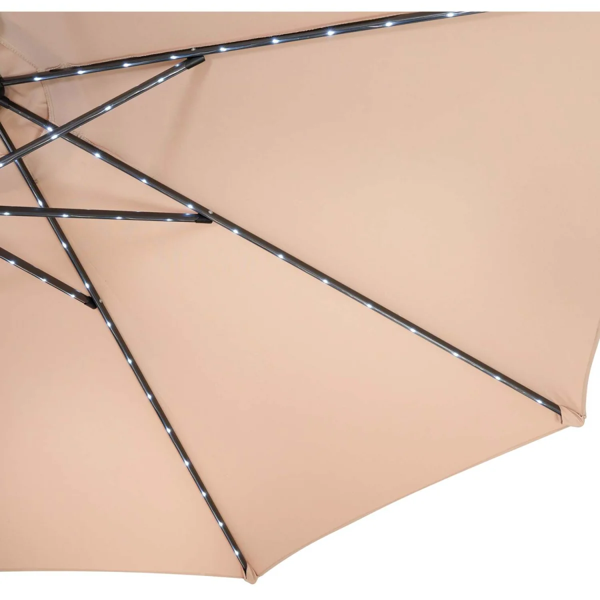 LED Tilt Parasol 2.7m - Grey – image 8