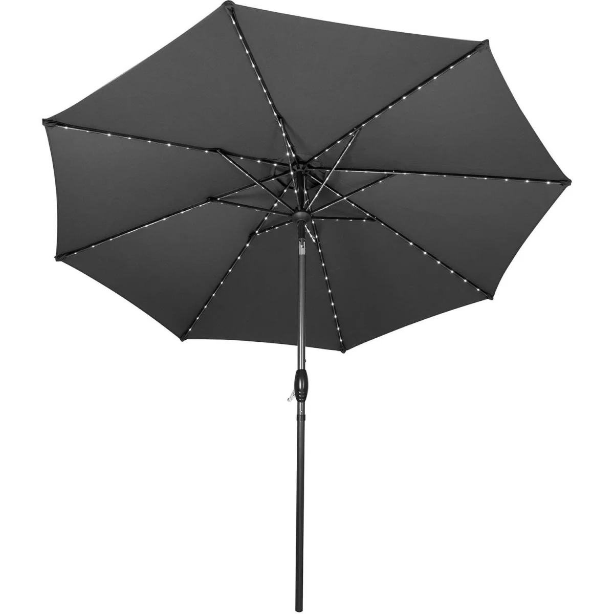 LED Tilt Parasol 2.7m - Grey – image 10