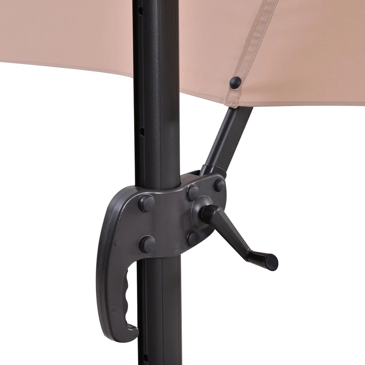 360 Degree Cantilever Umbrella - Beige – image 5