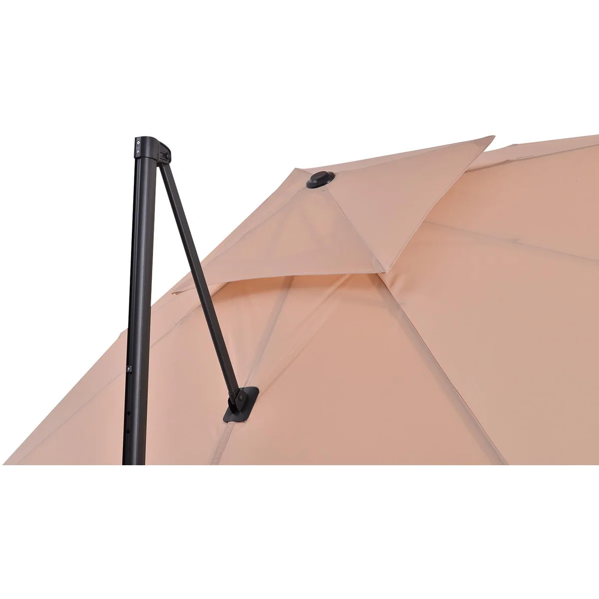 360 Degree Cantilever Umbrella - Beige – image 6