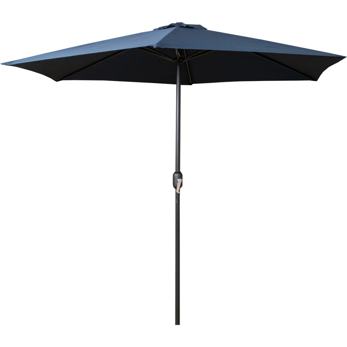 Samuel Alexander 2.7m Havana Garden Patio Parasol with Crank Handle and Cover in Blue - Blue – image 8