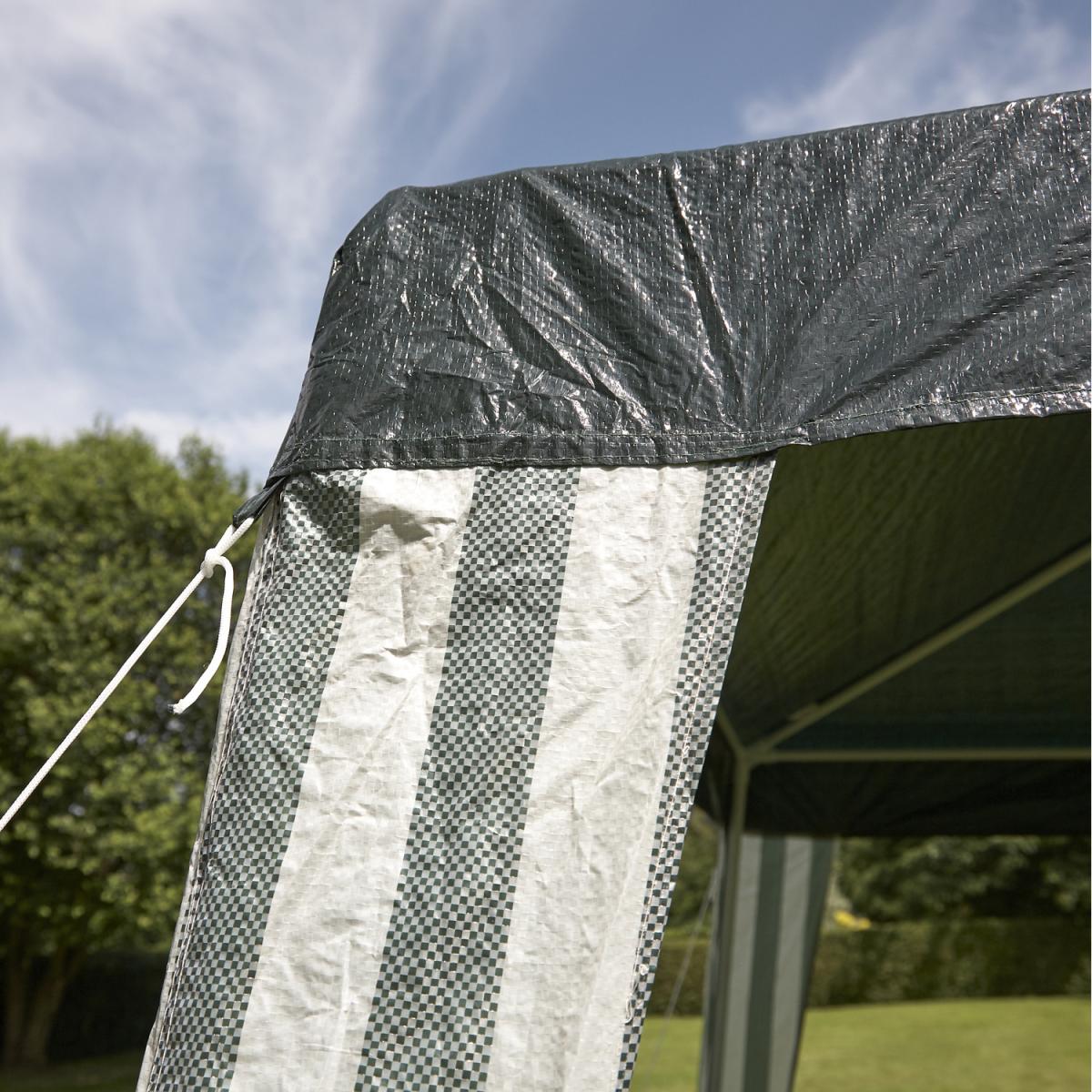 Luxury Gazebo Party Tent 2.4 x 2.4m - Green – image 5