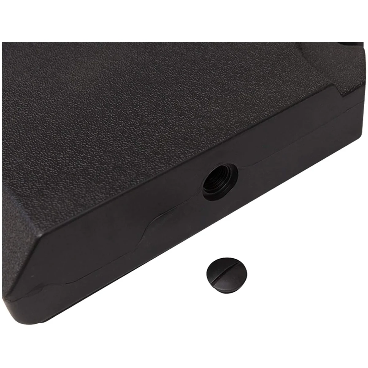 Square Portable Sand or Water Fillable Parasol Base - Black – image 5