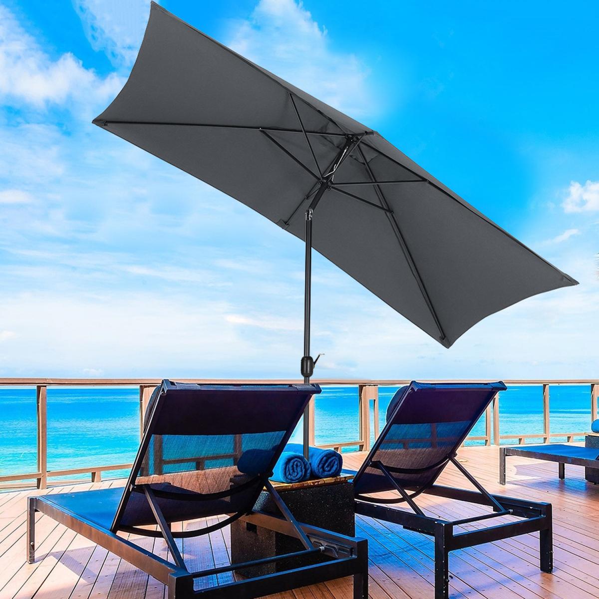 3M Rectangular Traditional Parasol - Black – image 31