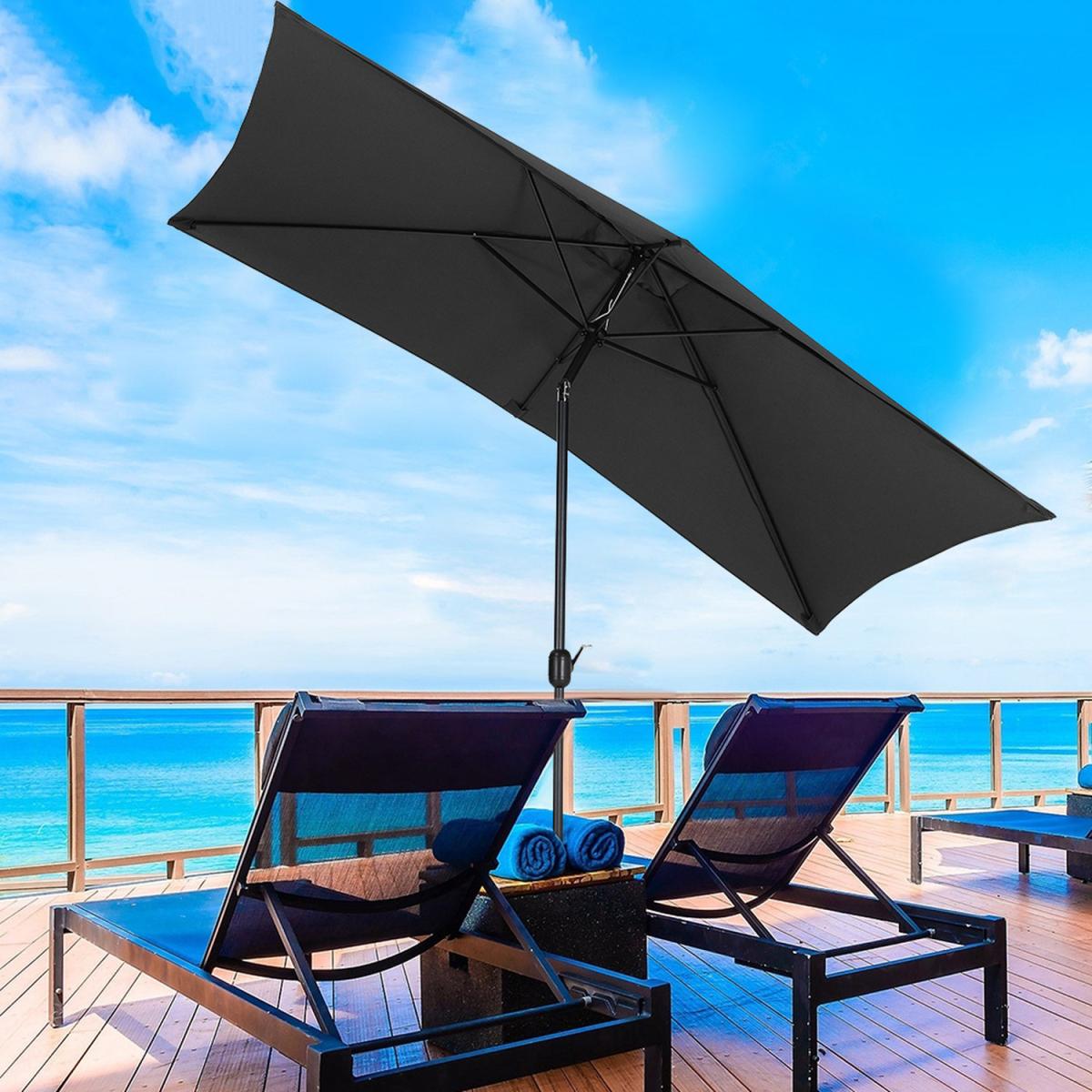3M Rectangular Traditional Parasol - Black – image 38