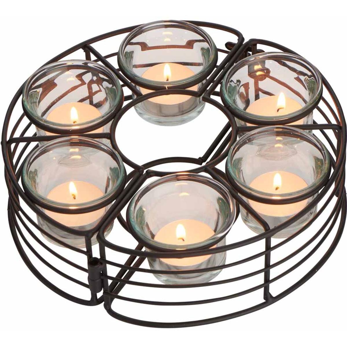 Parasol Citronella Tealight Holder - Black – image 2