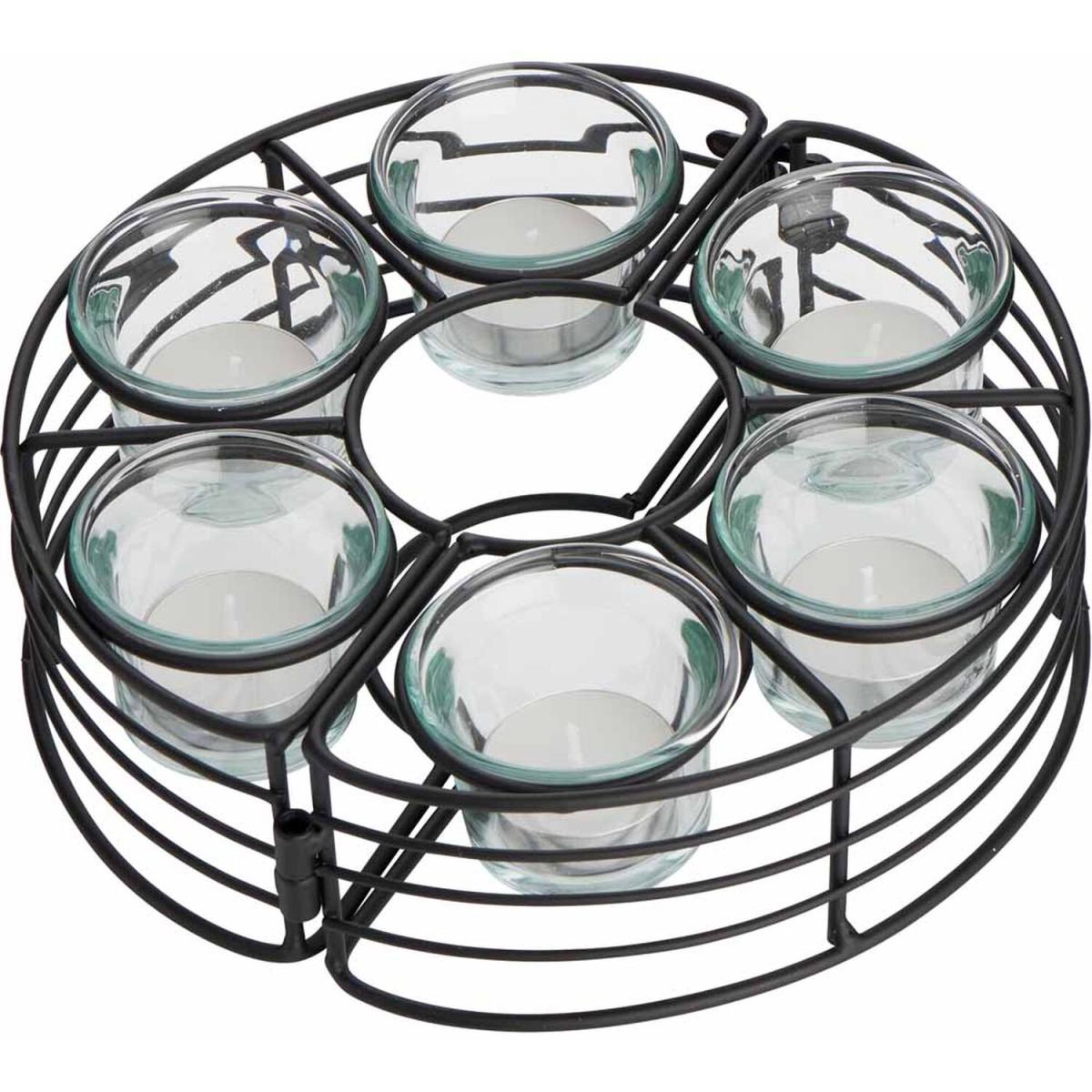 Parasol Citronella Tealight Holder - Black – image 4