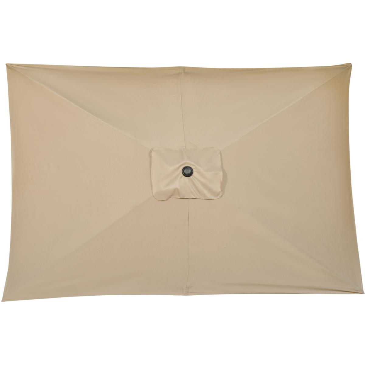 3x2m Patio Umbrella Canopy With Tilt Crank - Green – image 9