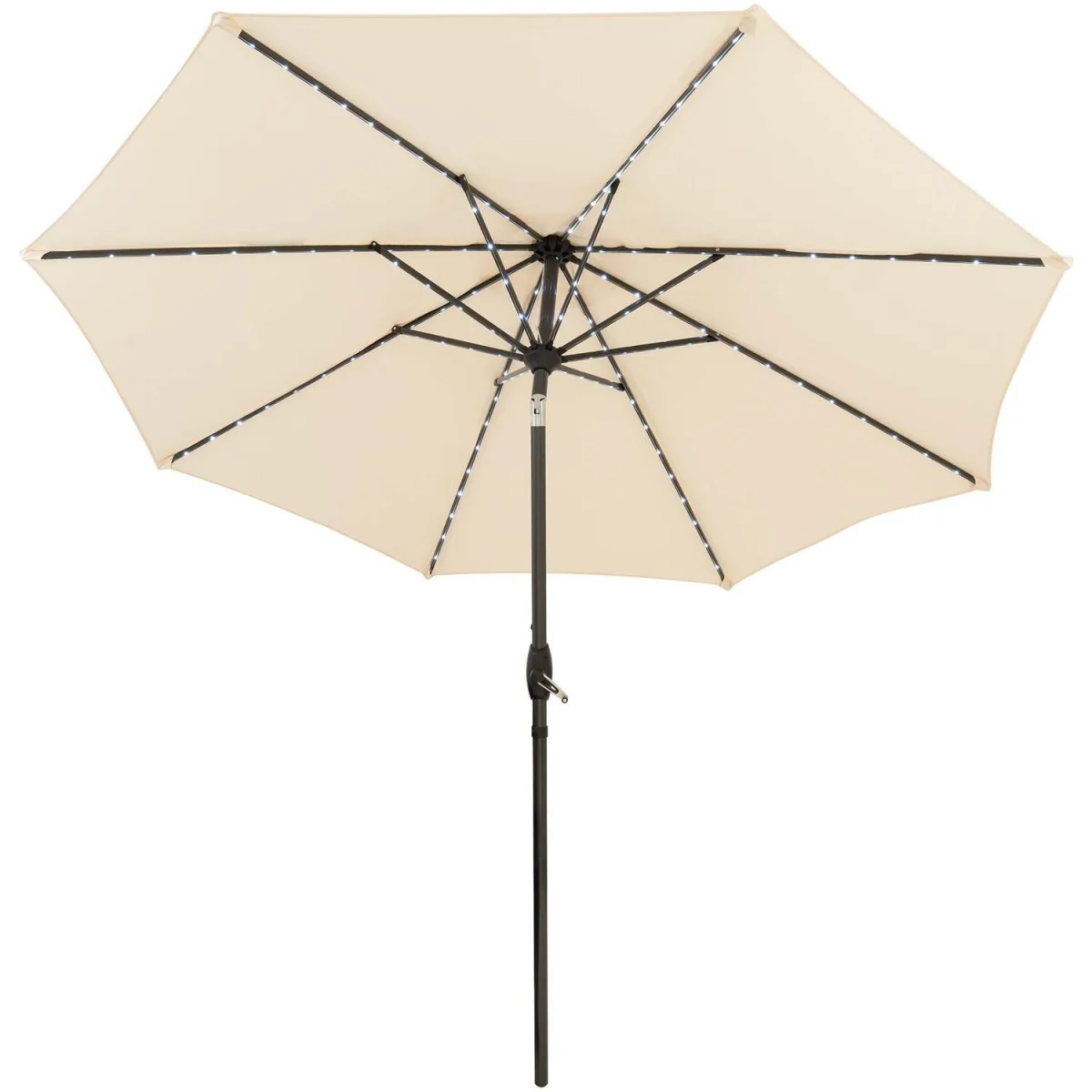 LED Tilt Parasol 2.7m - Beige – image 19