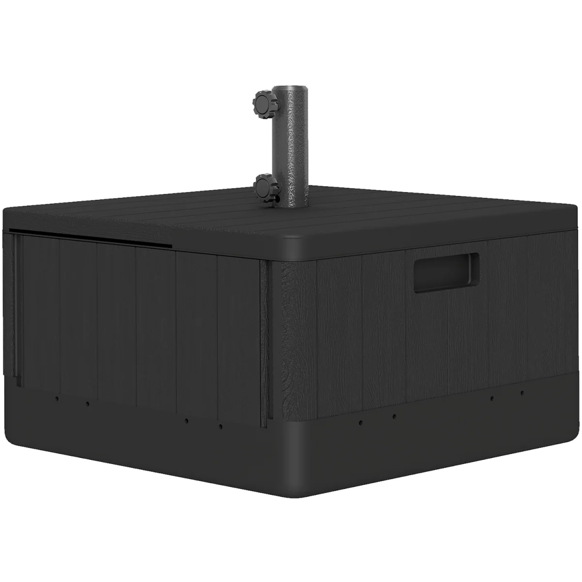 Outsunny SandWater Filled Garden Parasol Base - Black – image 8