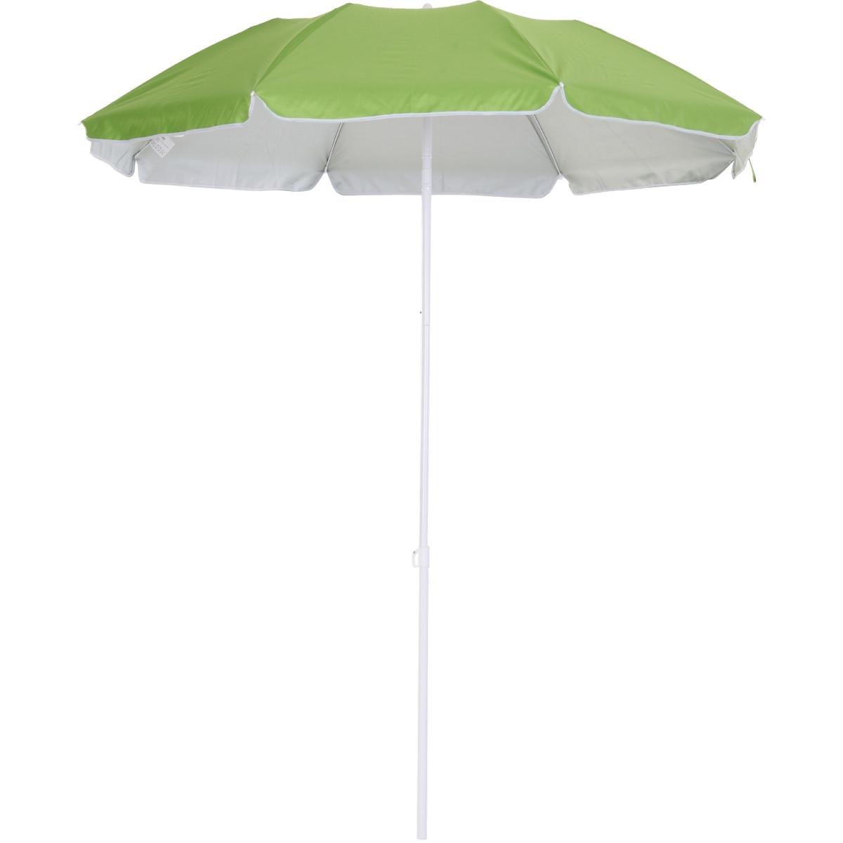 2m Beach Umbrella With Reflective Heat Lining - Green – image 8