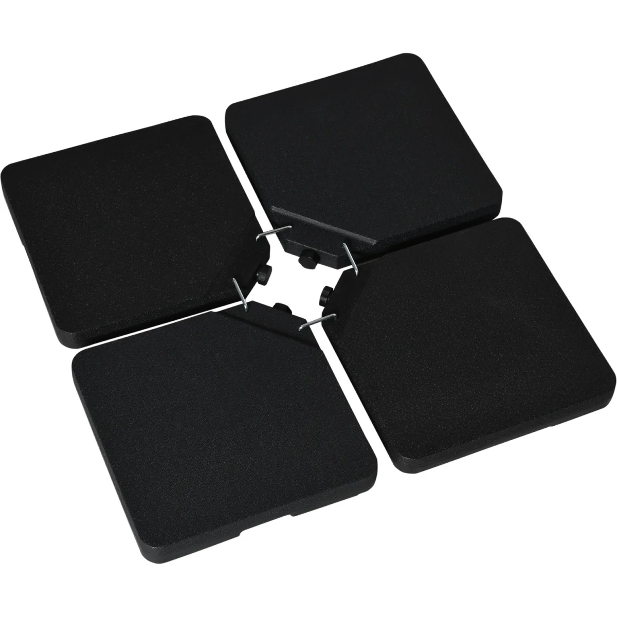 Outsunny Set of 4 Parasol Base Stand Weights 84D-152 - Black – image 8