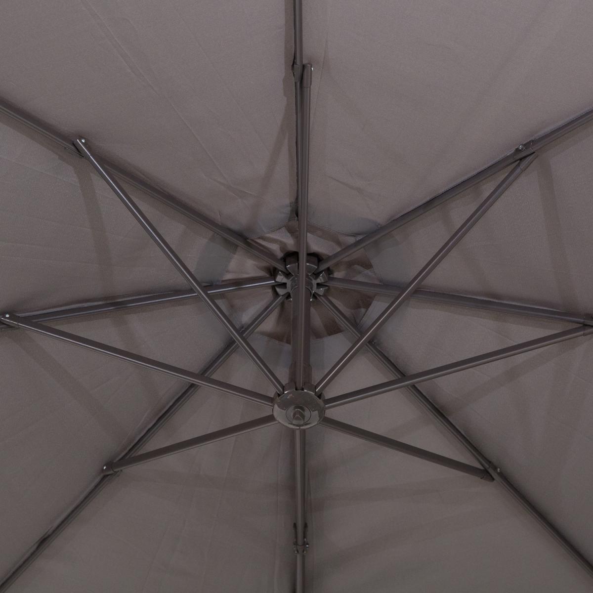 3M Roma Cantilever Hanging Parasol - Beige – image 12