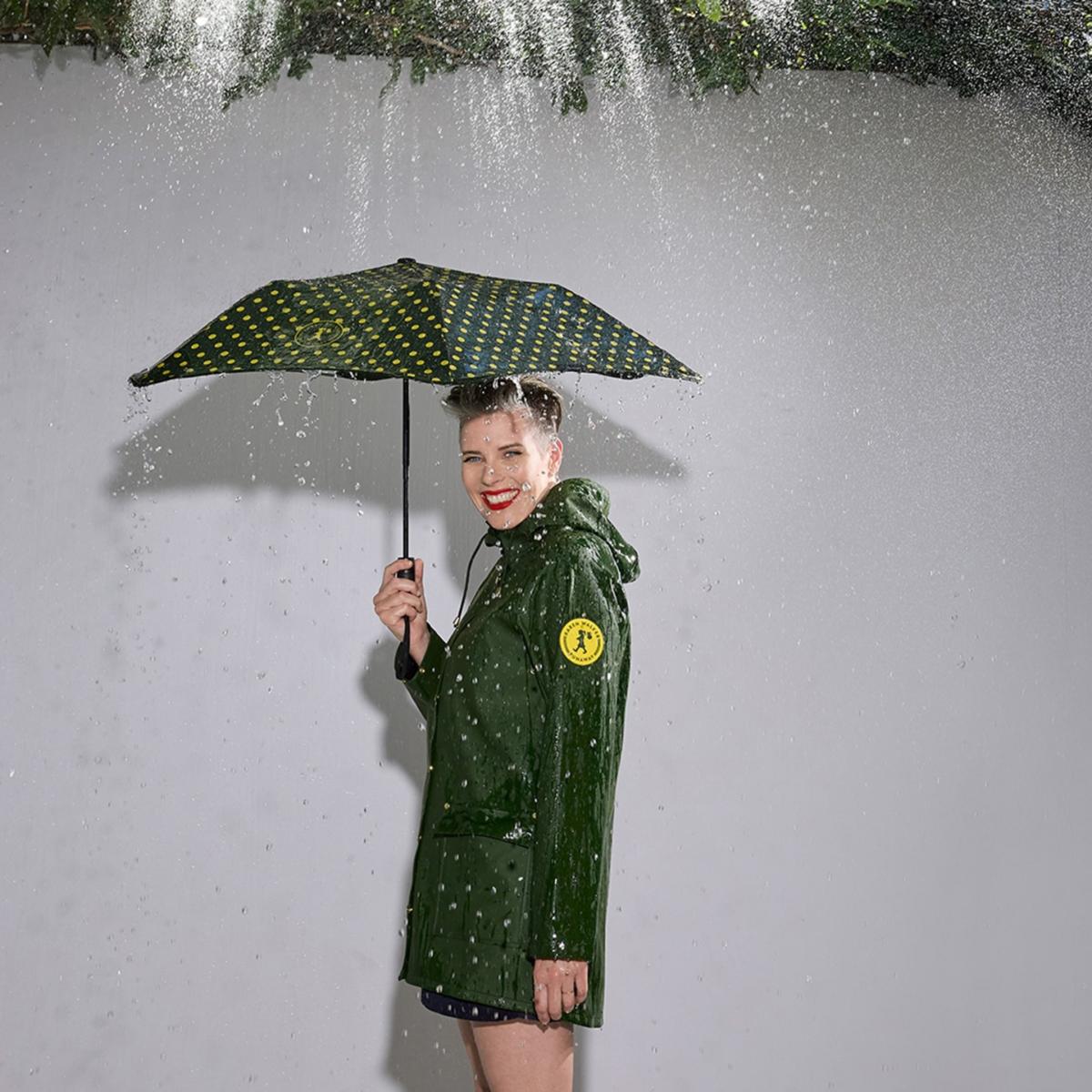 Green Blunt Metro Umbrella - Karen Walker Blunt Umbrellas – image 5