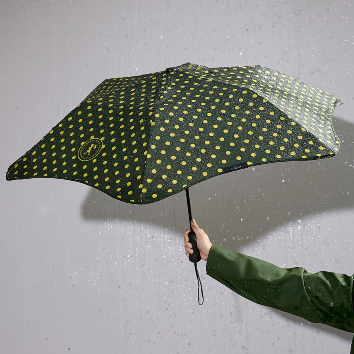 Green Blunt Metro Umbrella - Karen Walker Blunt Umbrellas – image 7