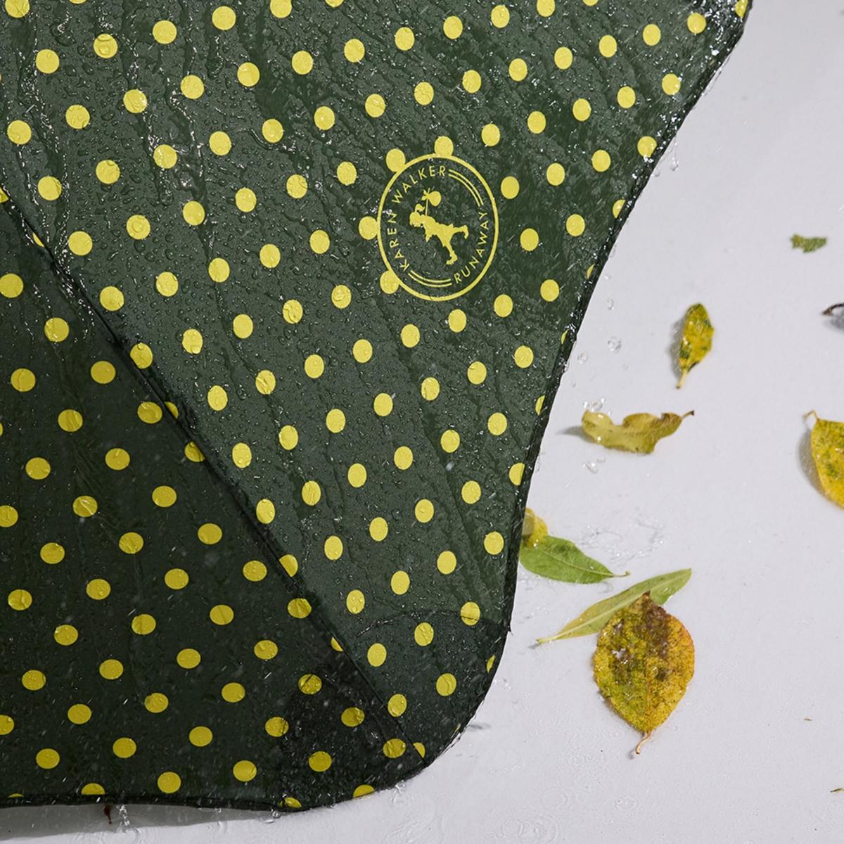 Green Blunt Metro Umbrella - Karen Walker Blunt Umbrellas – image 9