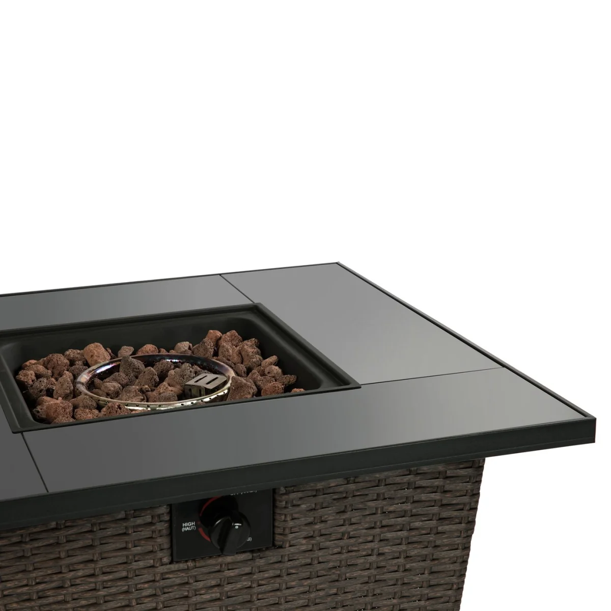 Teamson Home HF30200AA UK Gas Fire Pit With Cover – image 9