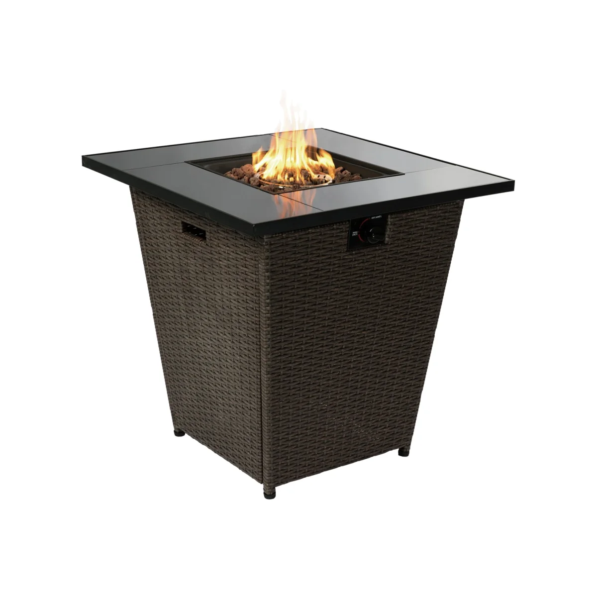 Teamson Home HF30200AA UK Gas Fire Pit With Cover – image 1