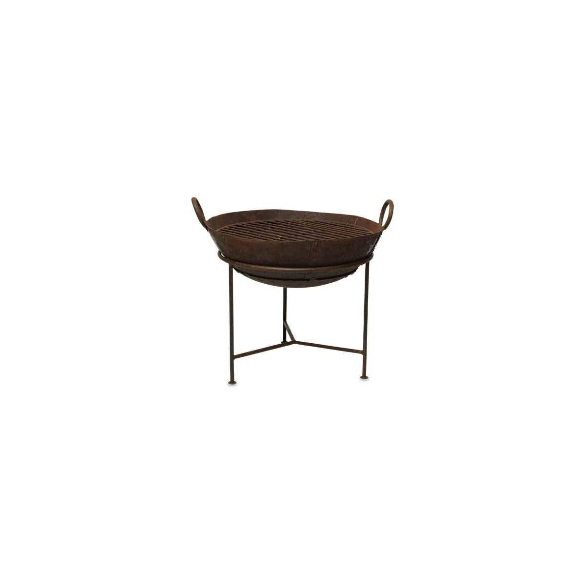 Nkuku Reclaimed Fire Pit Kadai | Outdoor Living | Iron | Small - Approx 55 x 50- 60 cm (Diameter) – image 5