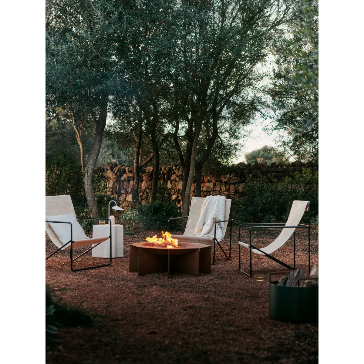 Ferm Living Otto fire pit fireplace Rust Ø85.5x29 cm – image 6