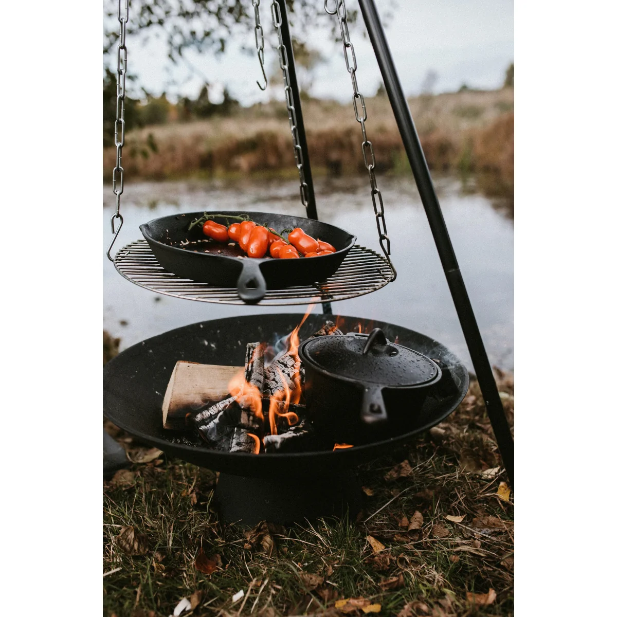 Satake Satake outdoor fire pit 56 cm Black – image 3