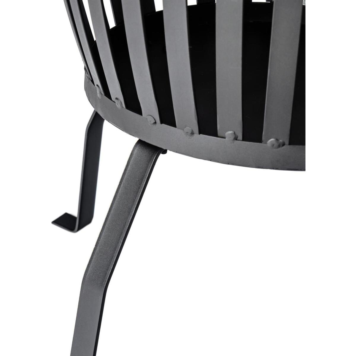 Steel Brazier Firepit - Black – image 2