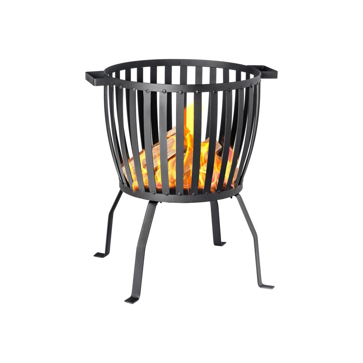 Steel Brazier Firepit - Black – image 1
