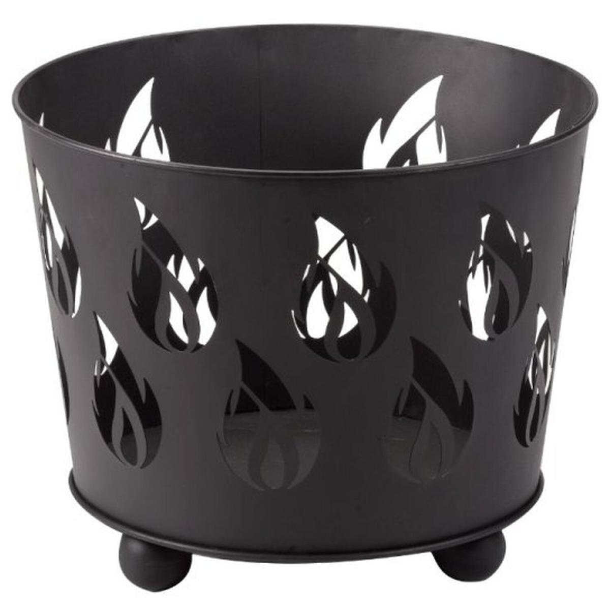 Garden Fire Basket Fuego - Black – image 3