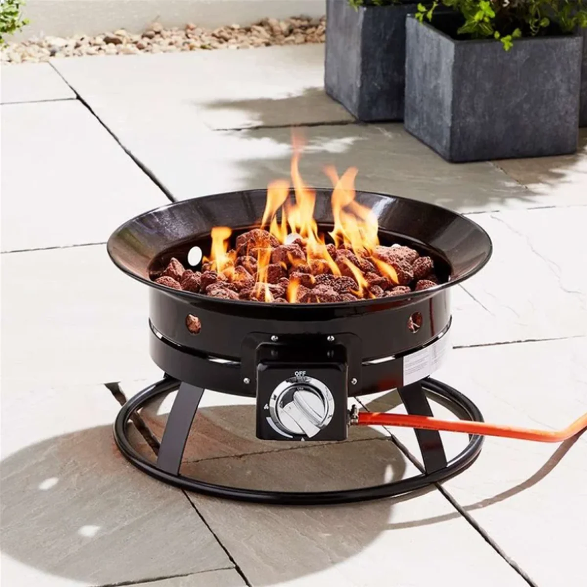 Gas Fire Pit Bowl - Black – image 3
