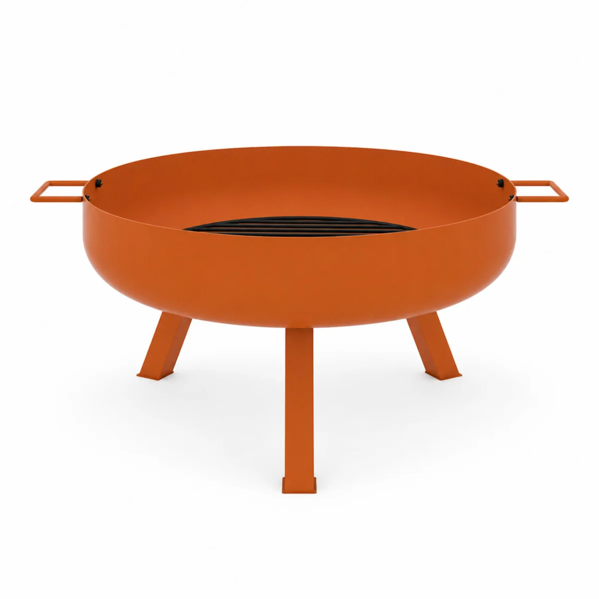Teamson Home Fire Pit Outdoor Heater 70cm with Spark Guard Brown - Brown – image 7