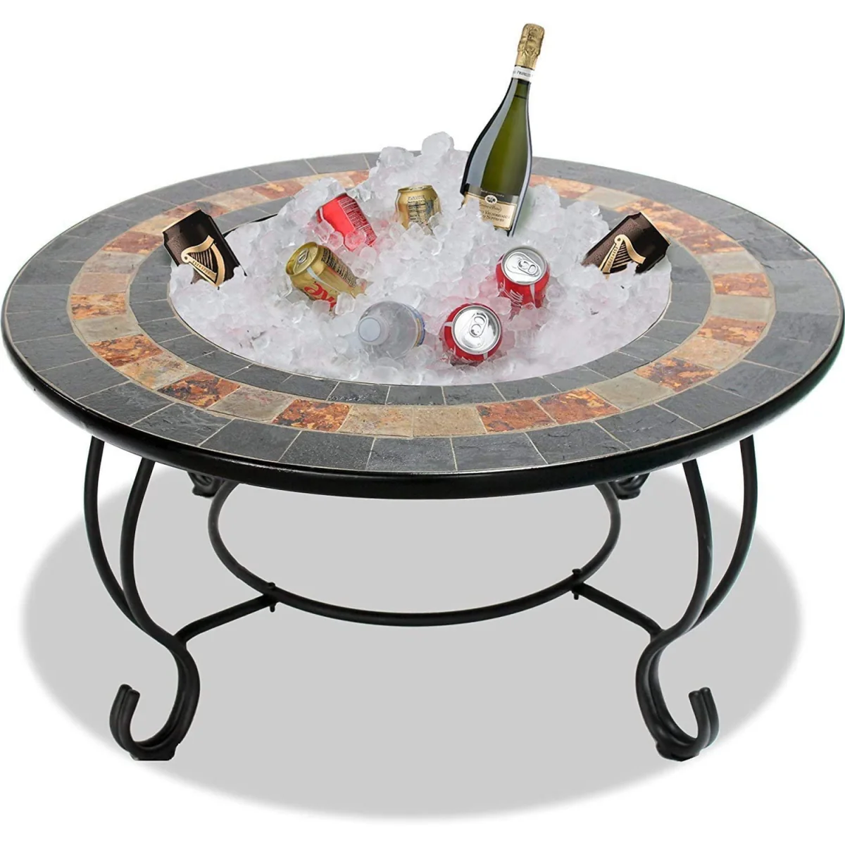 Dakota Fire Pit, Table, BBQ, Ice Bucket - Multi – image 8