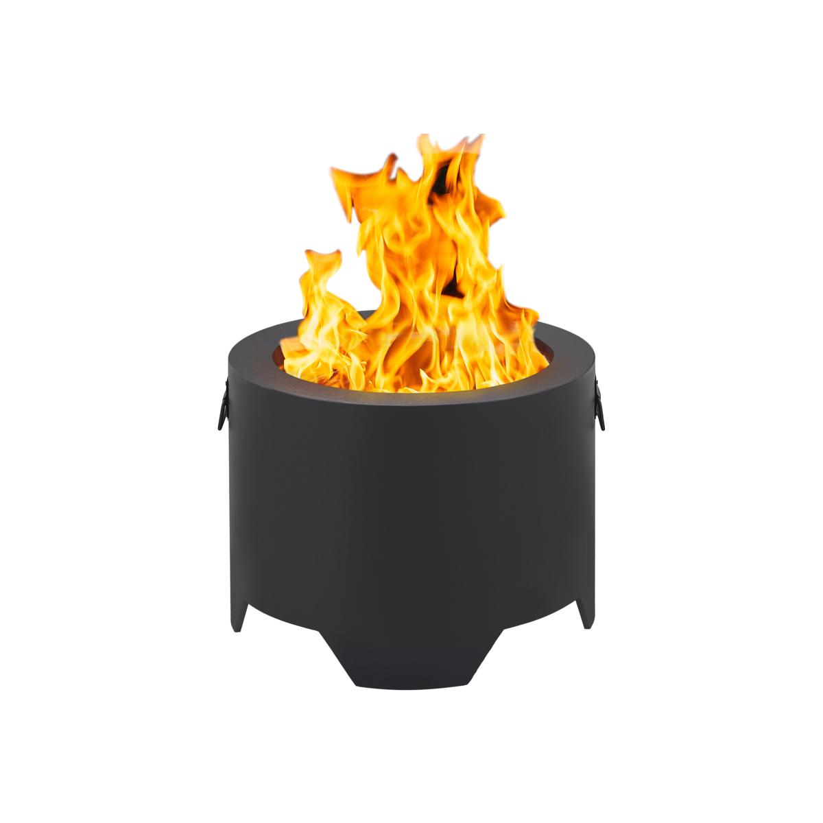 Portable Firepit for Outdoors - Black