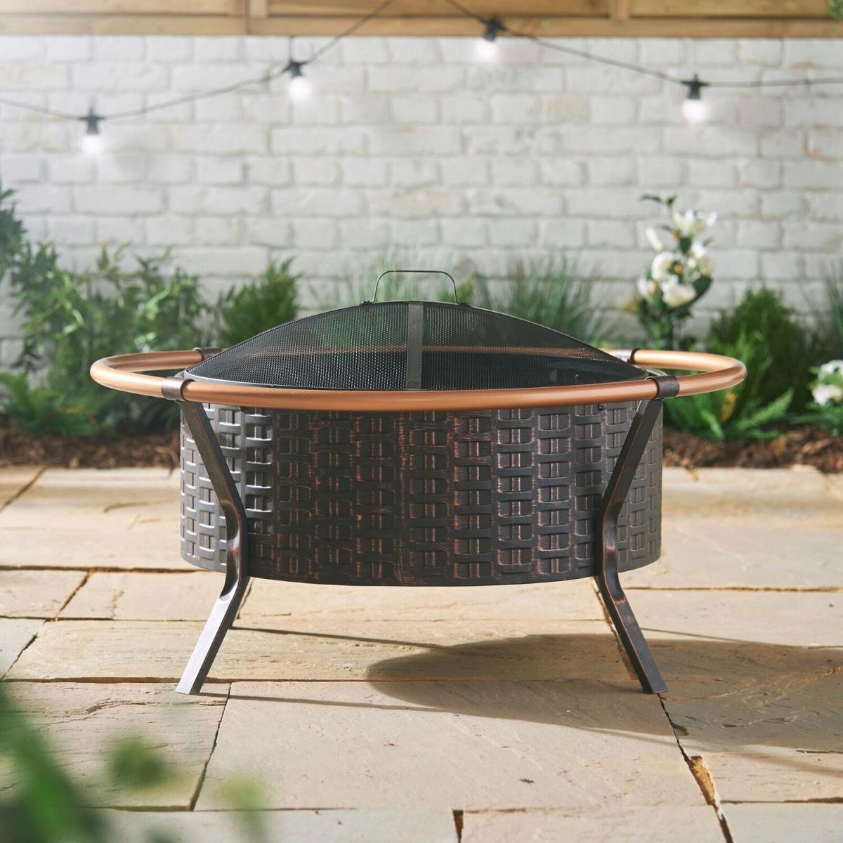 Modern Design Elegant Fire Bowl and Fire Pit - Black – image 5