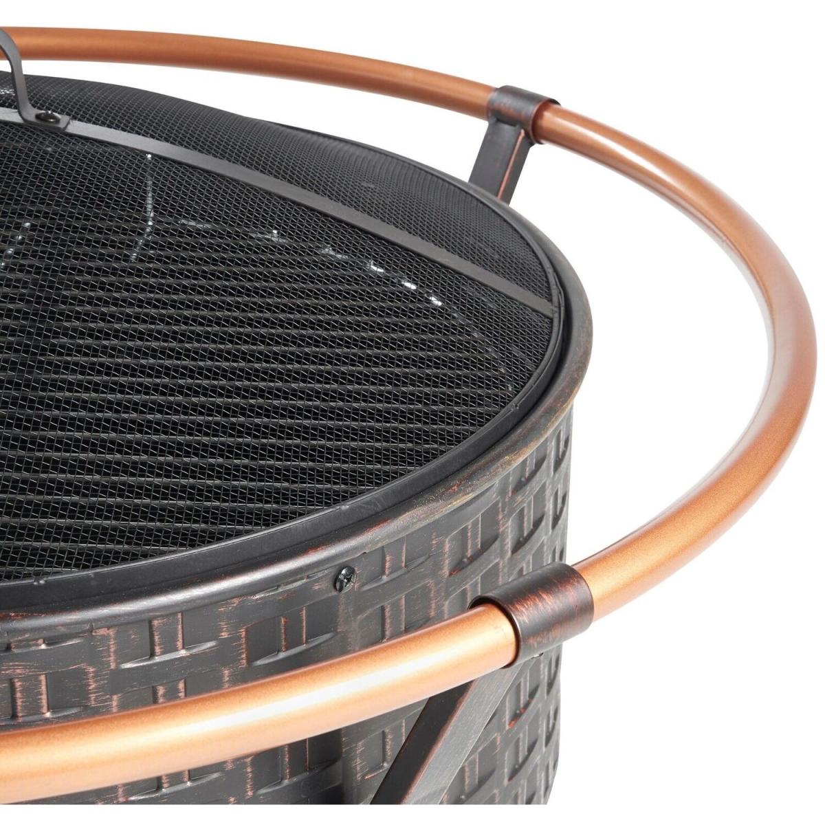 Modern Design Elegant Fire Bowl and Fire Pit - Black – image 6