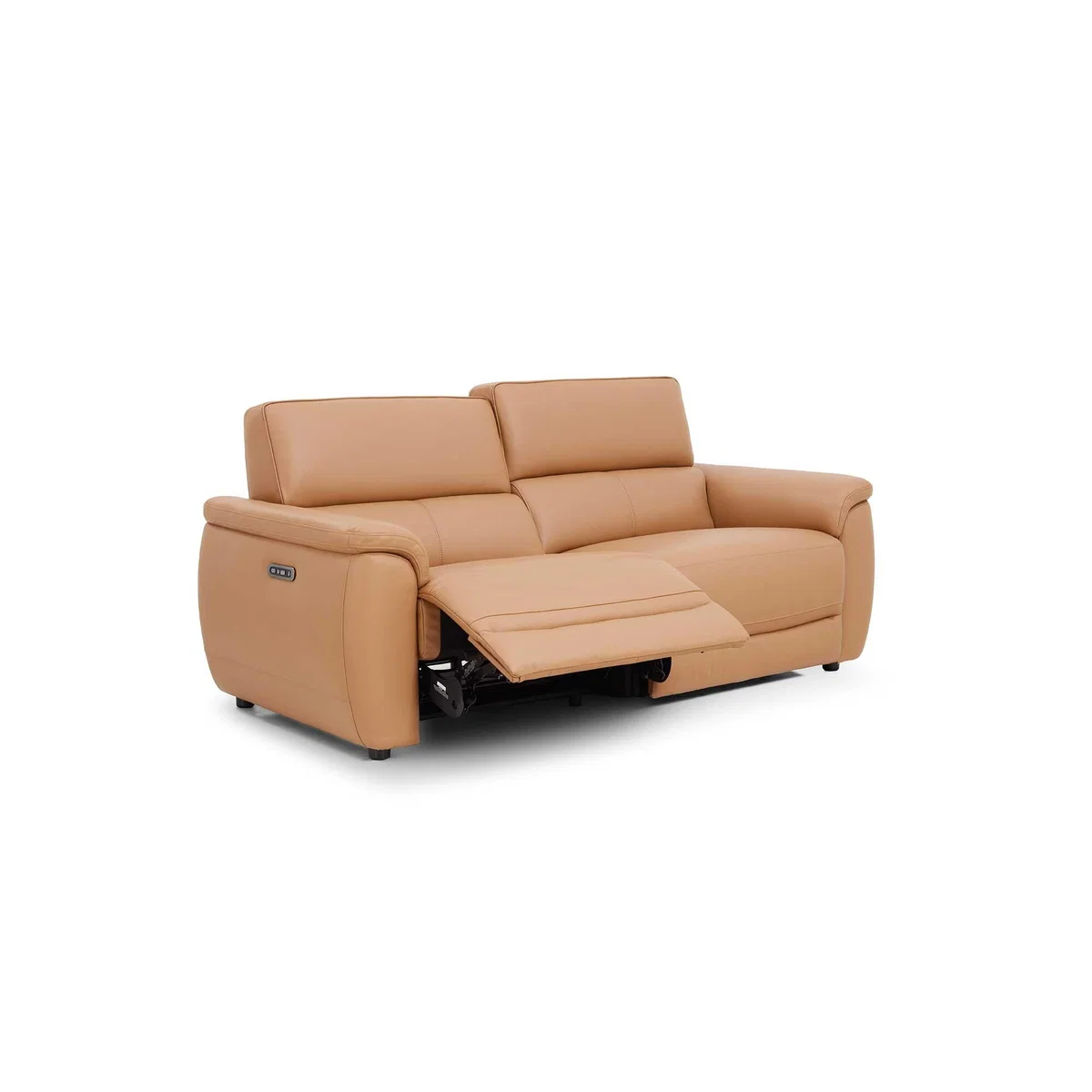 Glendale 2.5 Power Seater & Headrest Recliner Sofa, Brown Leather | Barker & Stonehouse – image 5