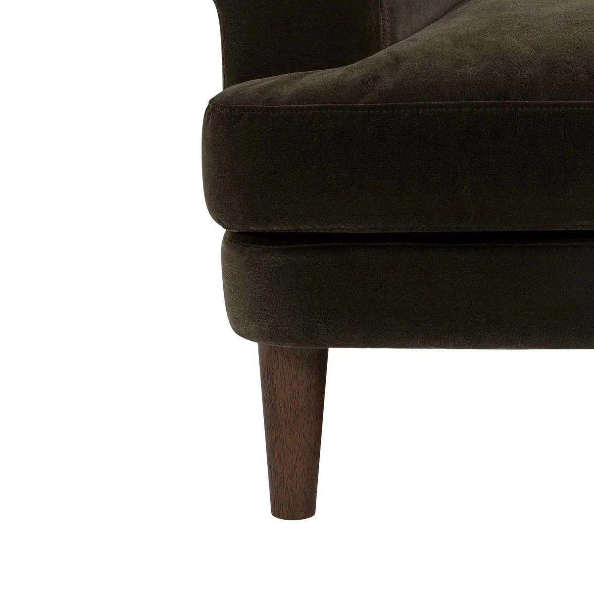 Cassian 3 Seater Sofa, Green Velvet | Barker & Stonehouse – image 5