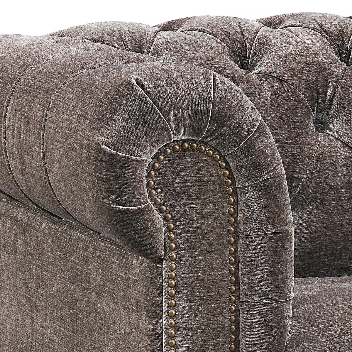 Henley 3 Seater Sofa, Grey Fabric | Barker & Stonehouse – image 3