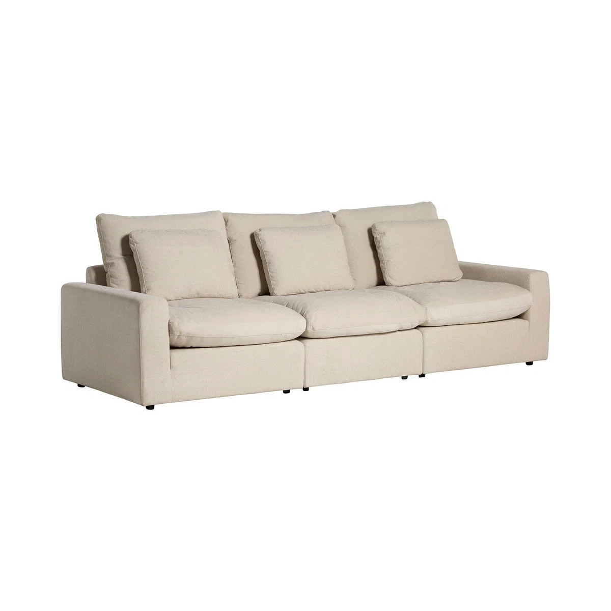 Carline LAF 1.5 Seat Armless Chair RAF 1.5 Seat Sofa, Neutral Fabric | Barker & Stonehouse – image 6
