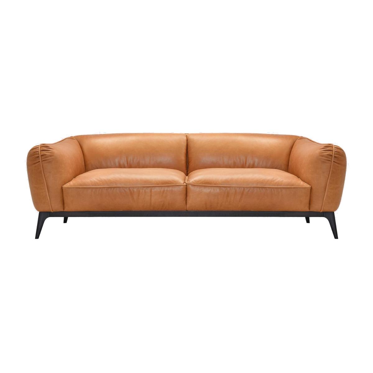 Angus 3 Seater Sofa, Brown Leather | Barker & Stonehouse – image 1