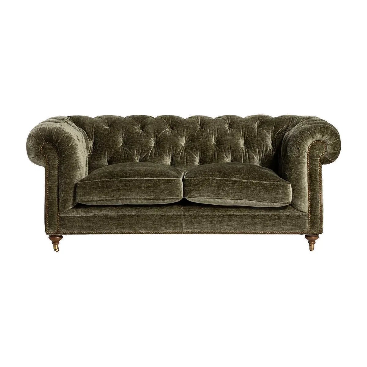 Highgrove 2 Seater Sofa, Green Fabric | Barker & Stonehouse – image 1