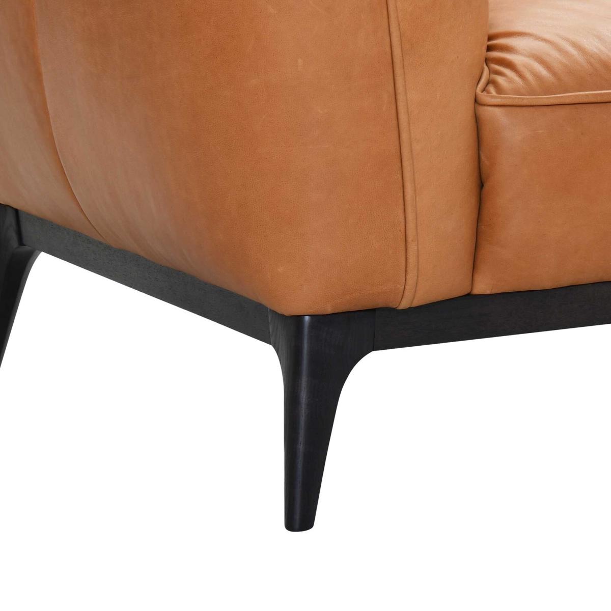 Angus 2 Seater Sofa, Brown Leather | Barker & Stonehouse – image 4