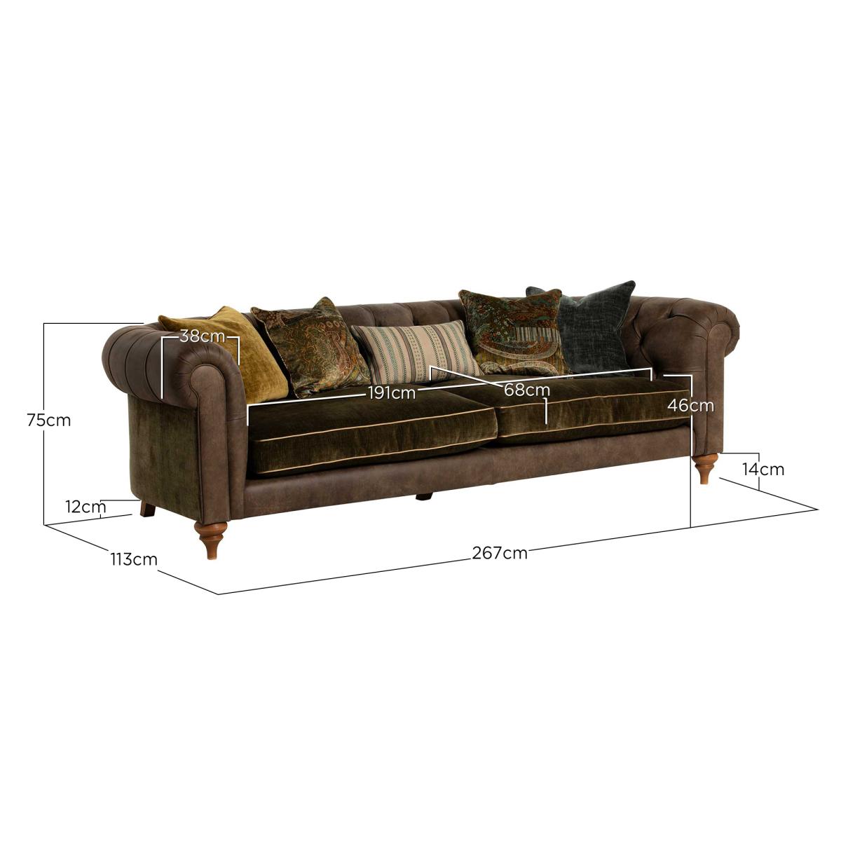 Parbrook Grand Chesterfield Sofa | Barker & Stonehouse – image 6