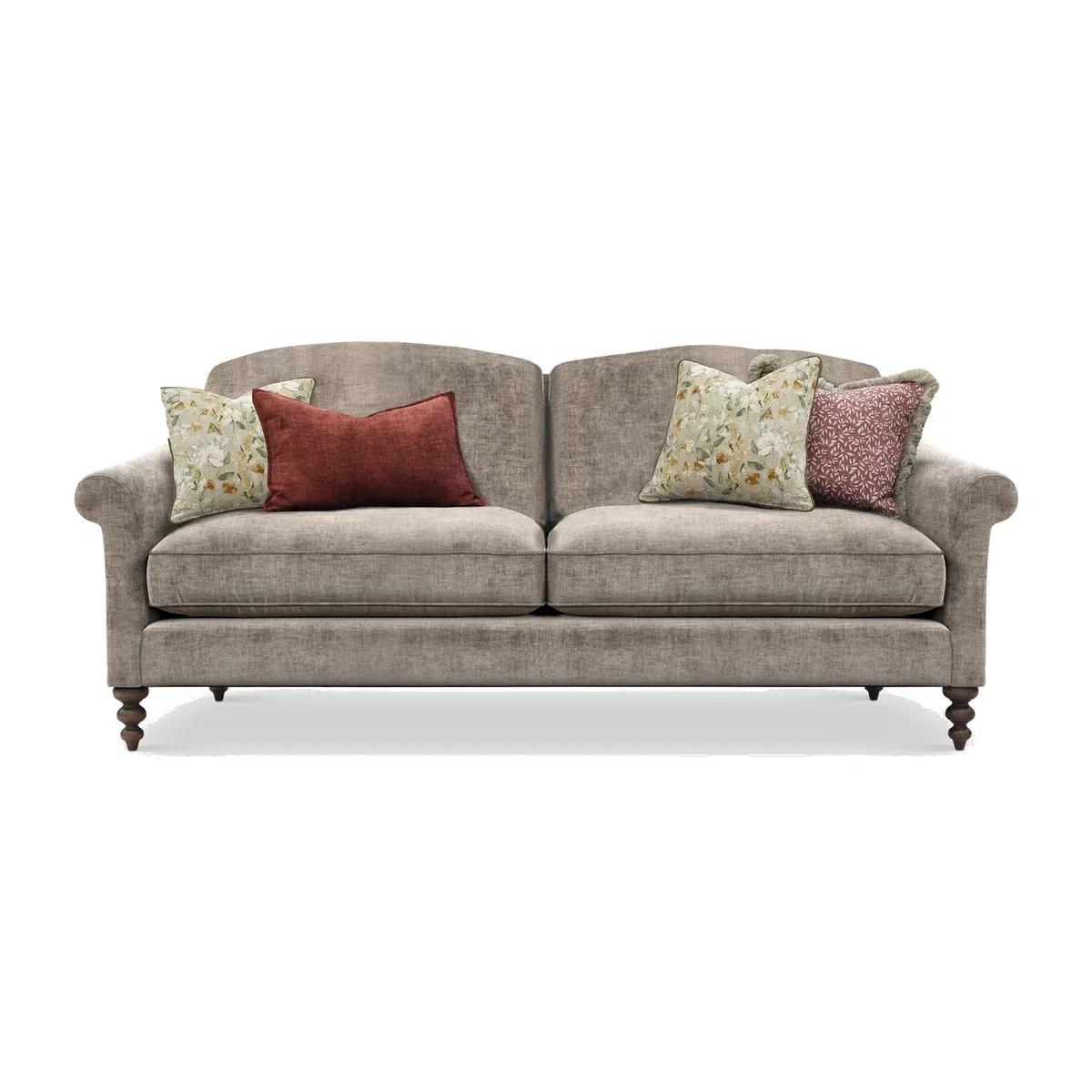 English Heritage Clover Large Sofa with Pre Set Scatters Fabric | Barker & Stonehouse – image 1